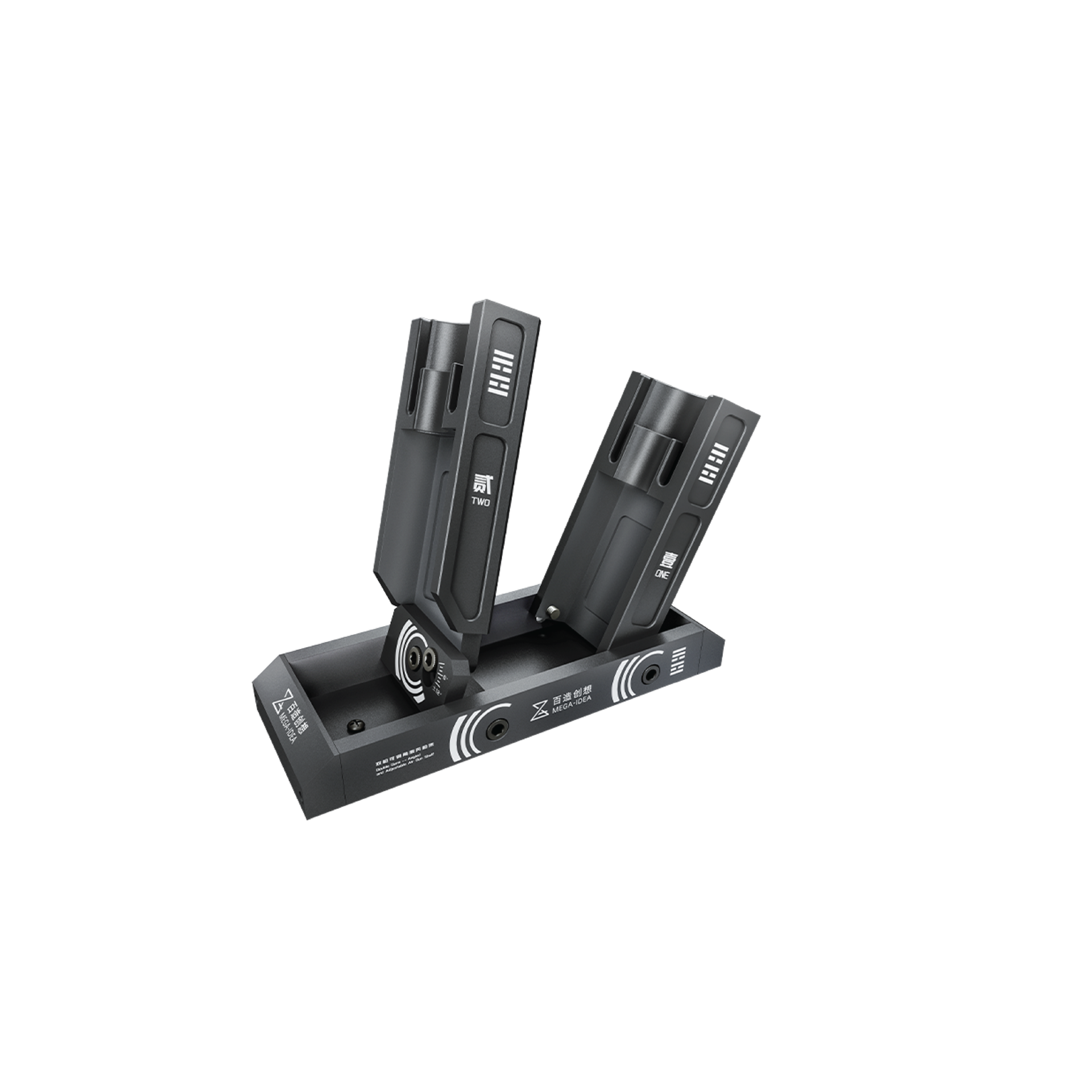 Mega-idea|Double Slot Heat Gun Holder|Adjustable angle, compatible with heatgun 2008